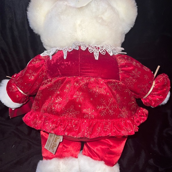 Dan Dee 2002 Keepsake Memories Bear Limited Edition Red Female Christmas Bear - Picture 12 of 13